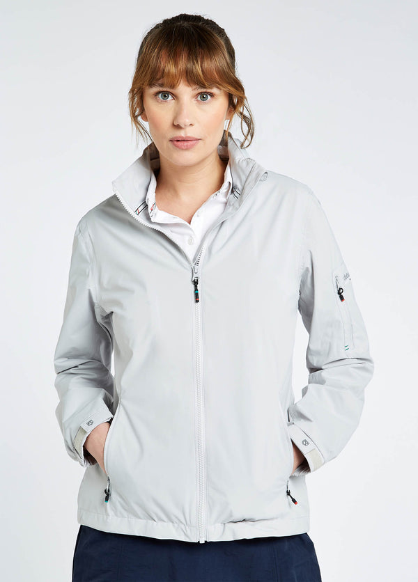 Dubarry Livorno Women's Fleece-lined Crew Jacket - Platinum