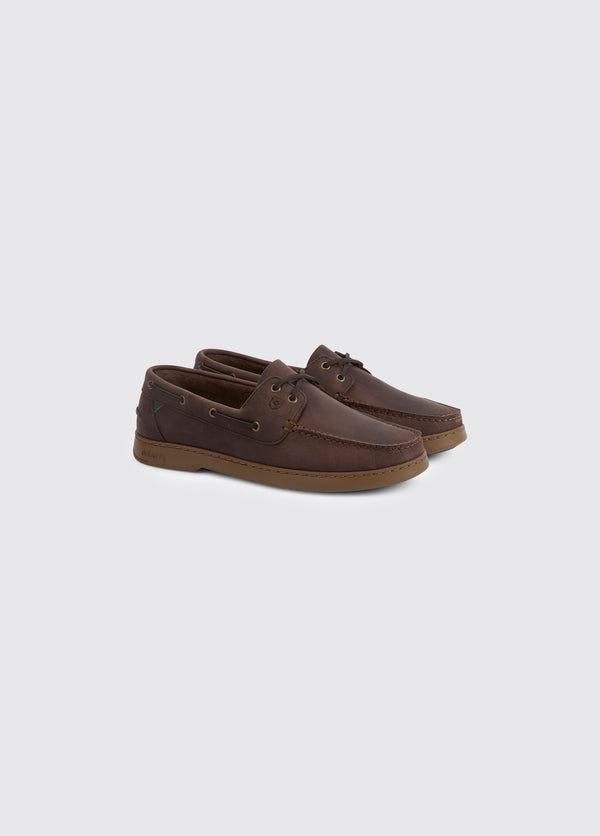 dubarry Oceania Mens dubarrylite™ Two Eye-Tie Moccasin - Old Rum