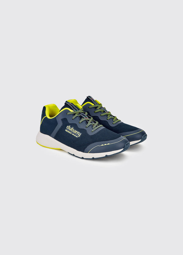 dubarry Palermo Men's Lightweight Sporty Trainer - Navy/Citrus