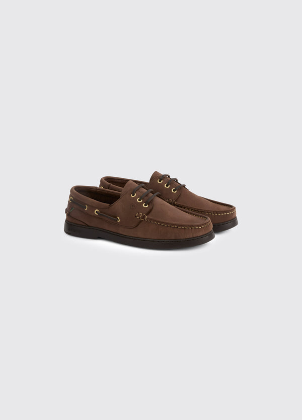 dubarry Tavira Men's dubarrylite™ Three Eye-Tie Moccasin - Donkey Brown