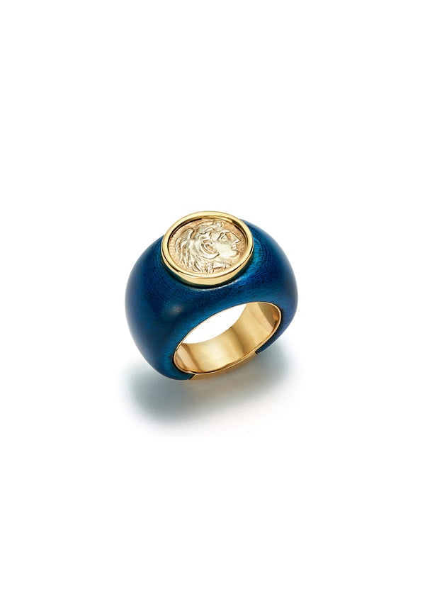 dubini Alexander the Great Signet Ring
