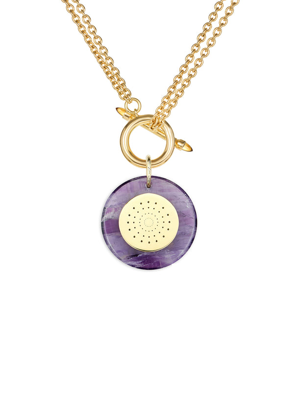 Dubini Ariarathes IX Medallion Toggle Necklace