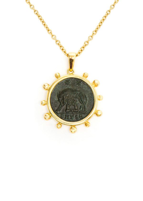 dubini Capitoline-Wolf Pendant