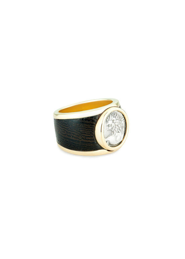 Dubini Chersonesos Lion Signet Ring