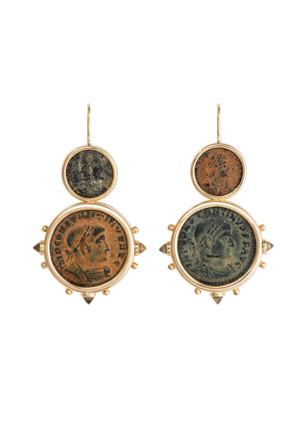 dubini Constantine Double Earrings