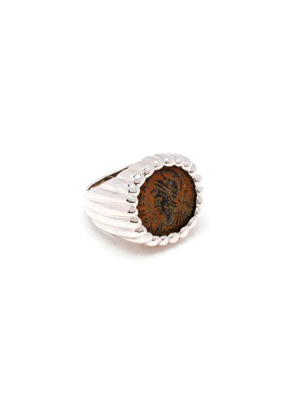 dubini Constantine Silver Ring