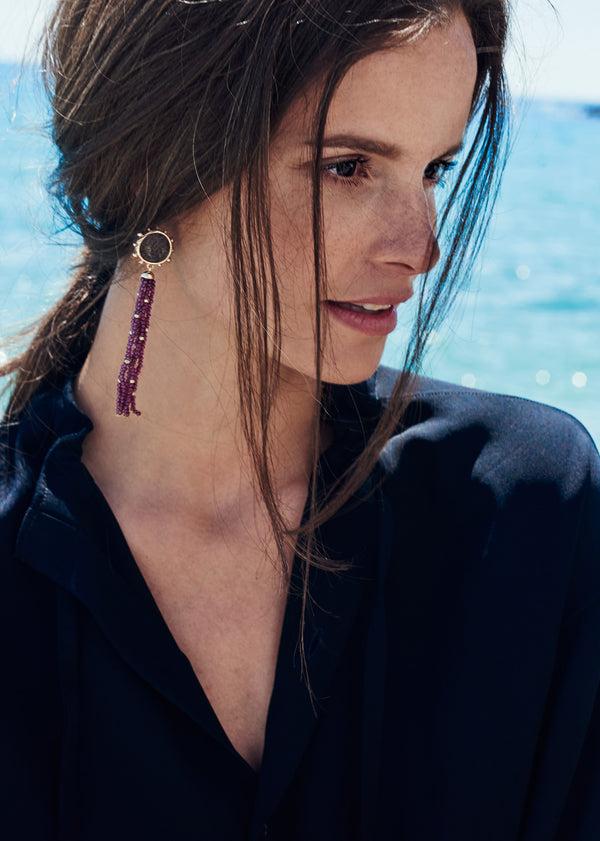 Dubini Constantine Tassel Earrings