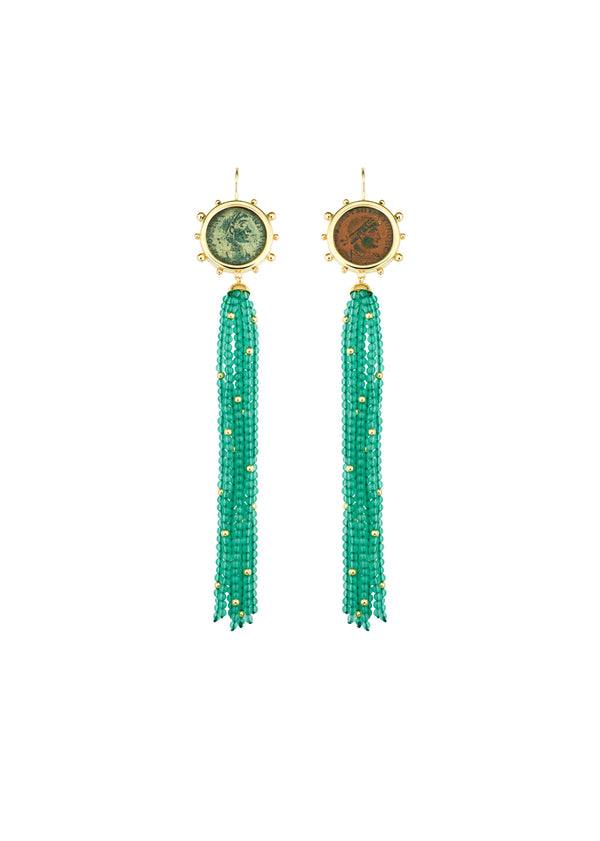 dubini Constantine Tassel Earrings