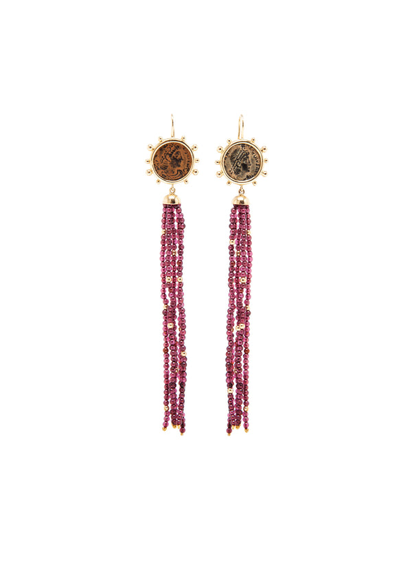 dubini Constantine Tassel Earrings