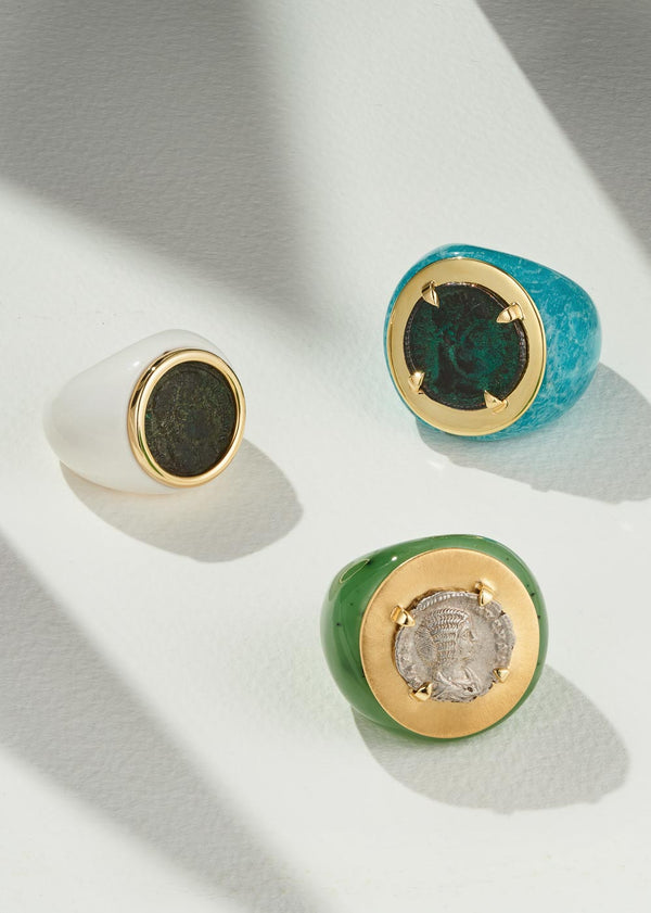Dubini Emperor Agate Ring