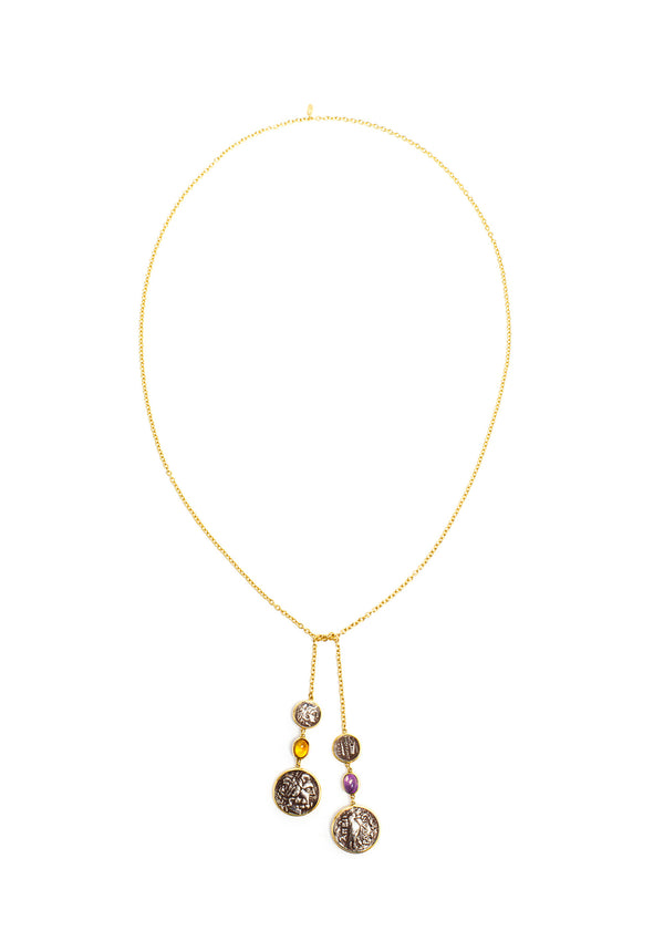 Dubini Empires Lariat Necklace