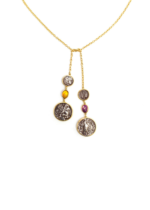 dubini Empires Lariat Necklace