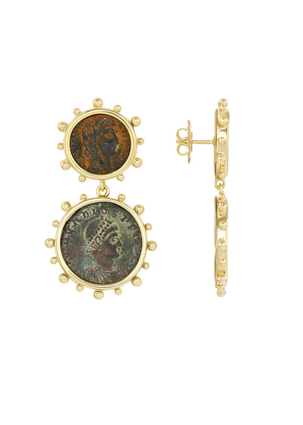 Dubini Empress Double Earrings