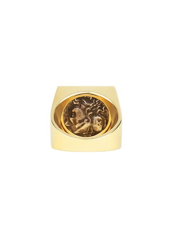 Dubini Female Janiform Signet Ring