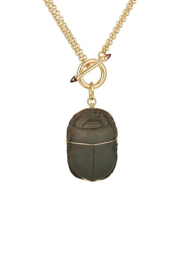 dubini Heart Scarab Medallion