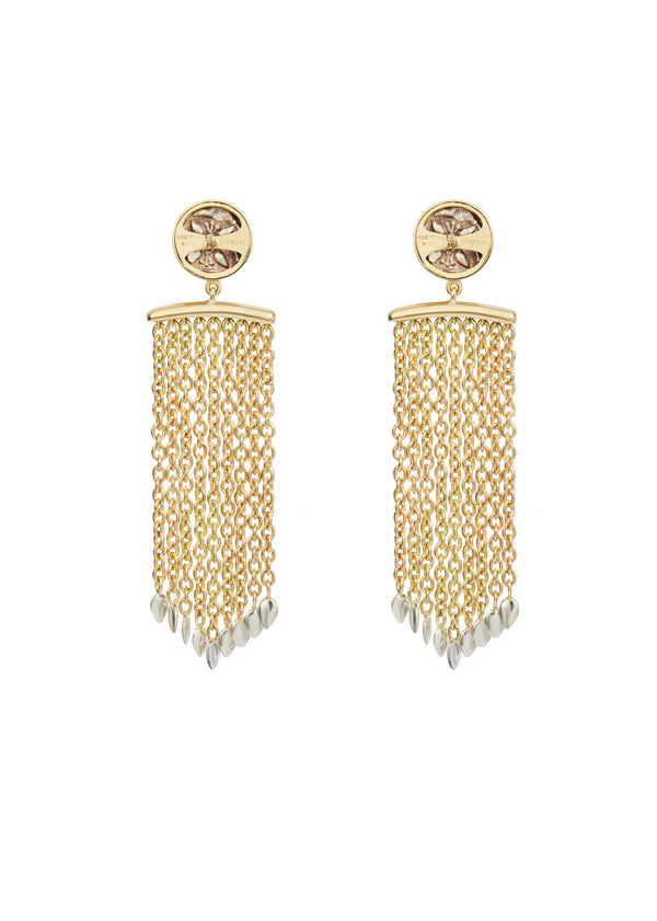 Dubini Lion Fringe Earrings