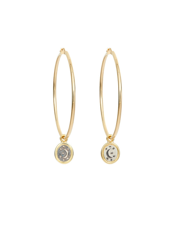dubini Moon & Stars Hoops