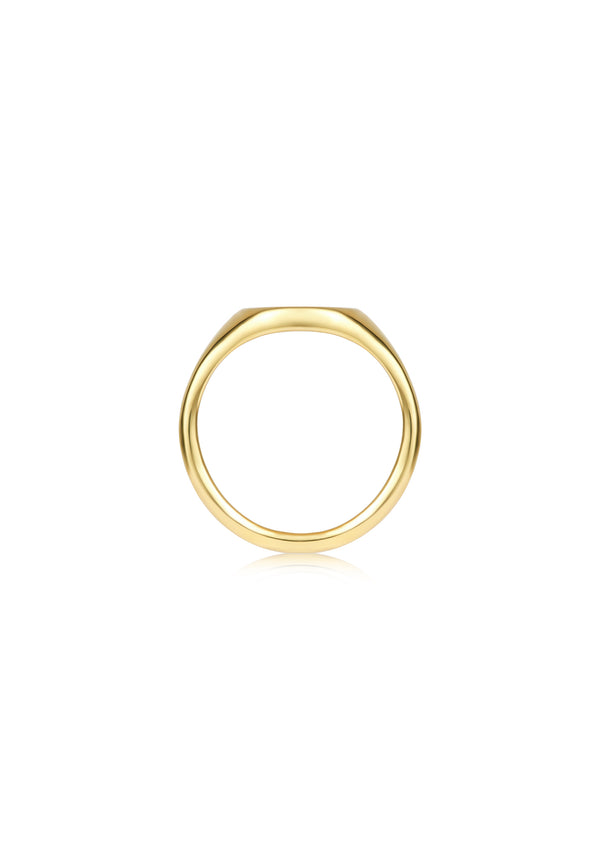 Dubini Moon & Stars Signet Ring