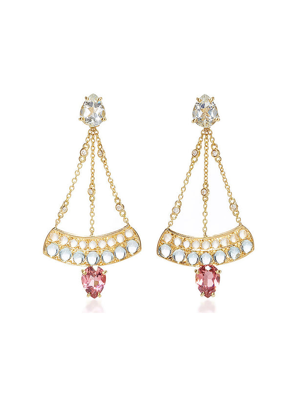 dubini Sophia Chandelier Earrings