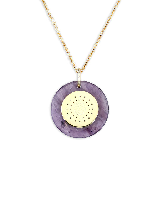 Dubini Venetian Ducat Amethyst Medallion