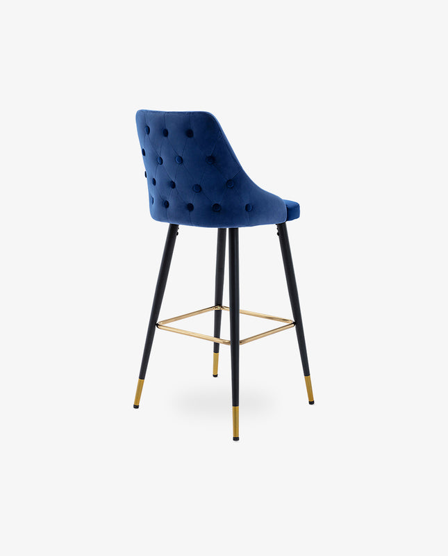 Duhome 24"/30" Saint Louis Tufted Back Bar Stools Set Of 2