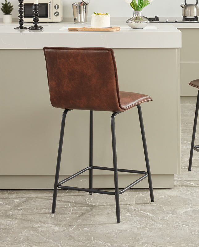 Duhome 24" Cincinnati Modest Counter Stools Set Of 2