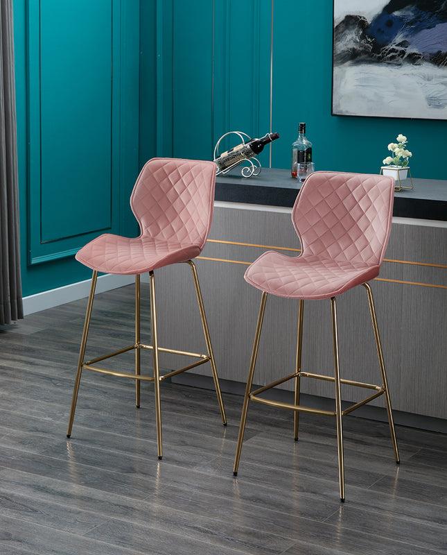 Duhome 24"/30" Miami Rhombus Bar Stools Set Of 2