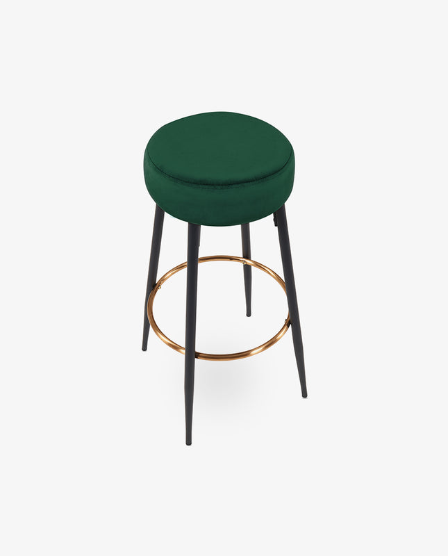Duhome 30" Houston Round Velvet Bar Stool (1pc Only)