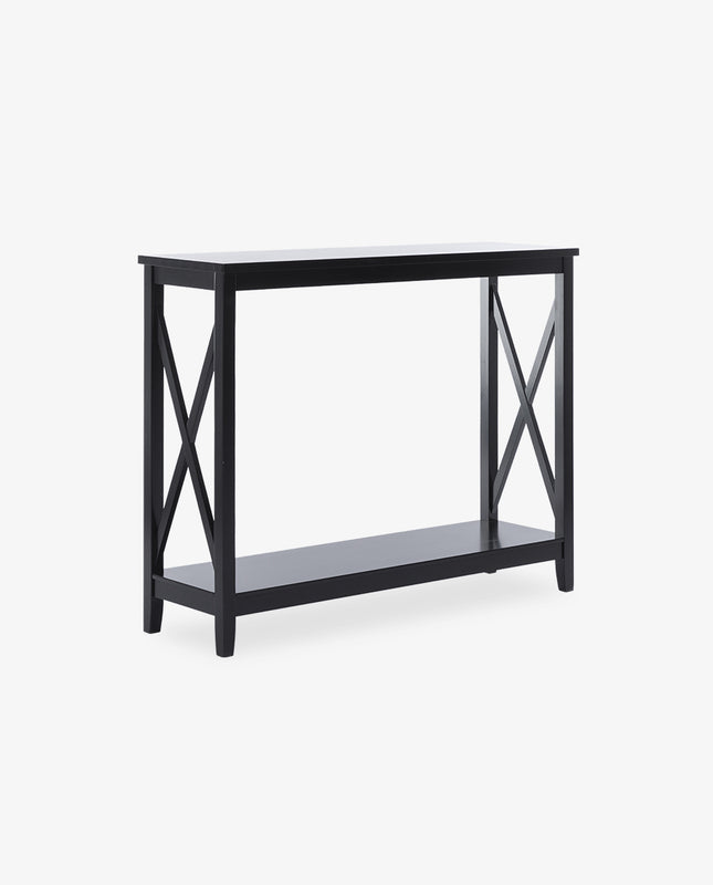 duhome 32" Holland X-Side Wood Console Table