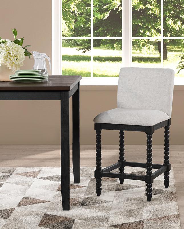 Duhome Alexandria 26¡° Spindle Legs Counter Stool
