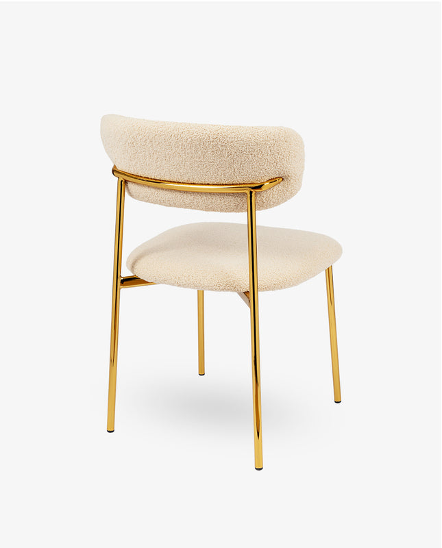 Duhome Amarillo Sherpa Side Chairs Set Of 2