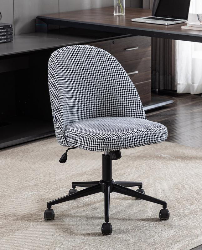 Duhome Annapolis Houndstooth Desk Chair