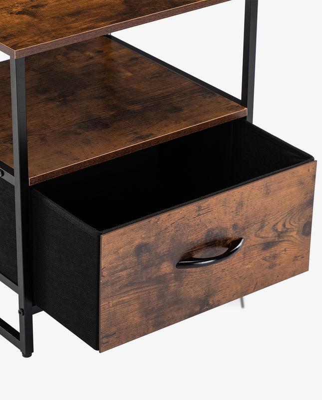 Duhome Aspen 1-Drawer Storage Chest Nightstand