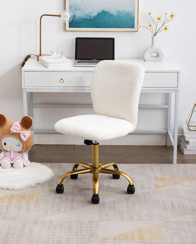 Duhome Baltimore Faux Fur Desk Chair