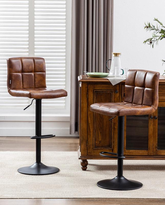Duhome Billings Upholstered Bar Stools Set Of 2