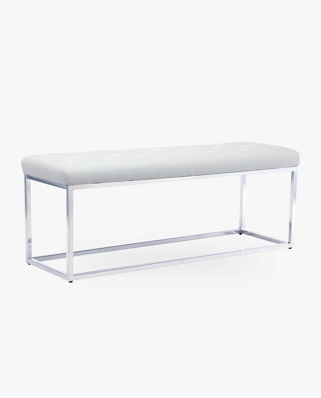 duhome Bradenton Tufted Rectangular Base Bench
