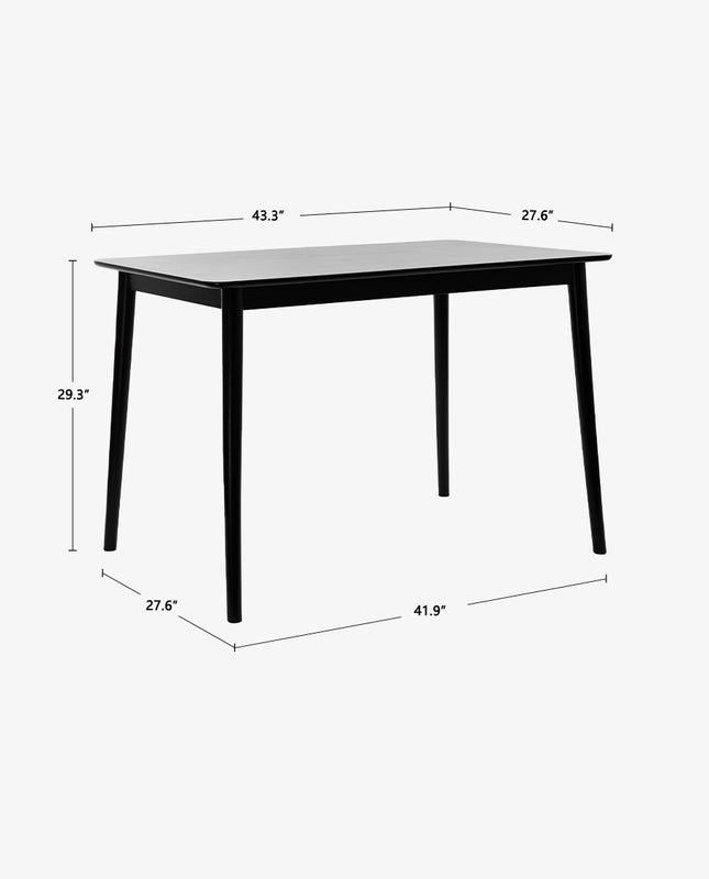 Duhome Cedar Rapids 4-Seater Wooden Dining Table