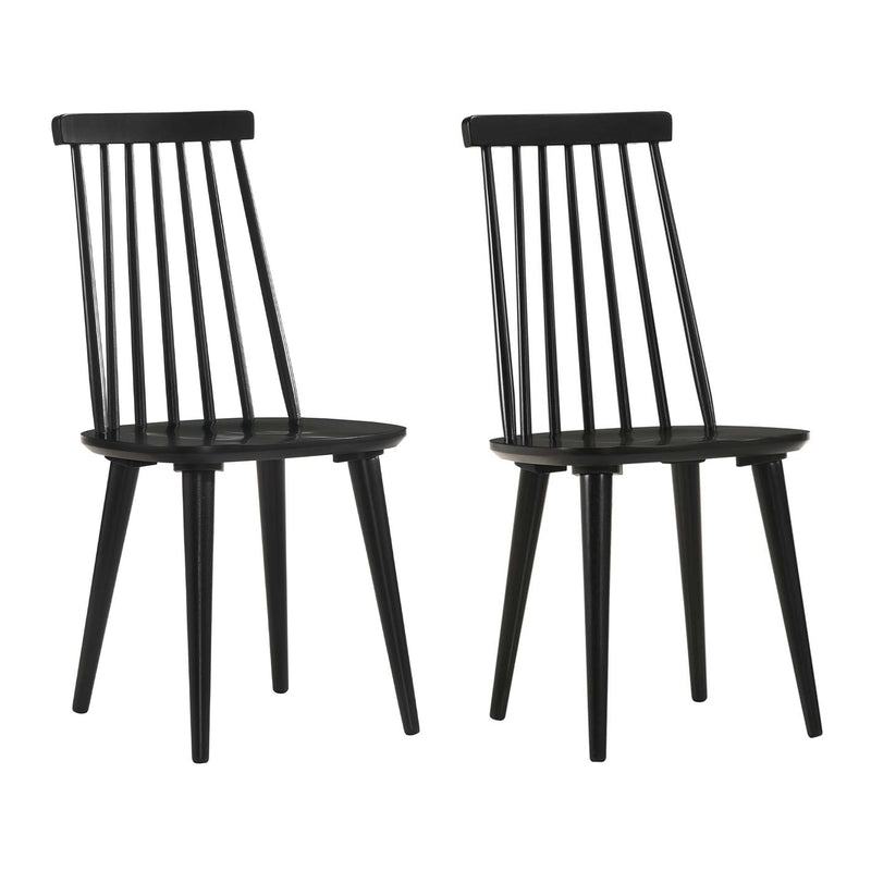 duhome Cortez Farmhouse Wood Dining Chairs
