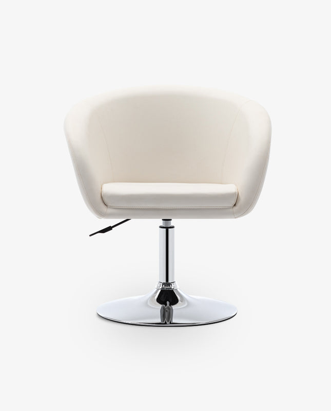 Duhome Costa Mesa PU Leather Barrel Chair