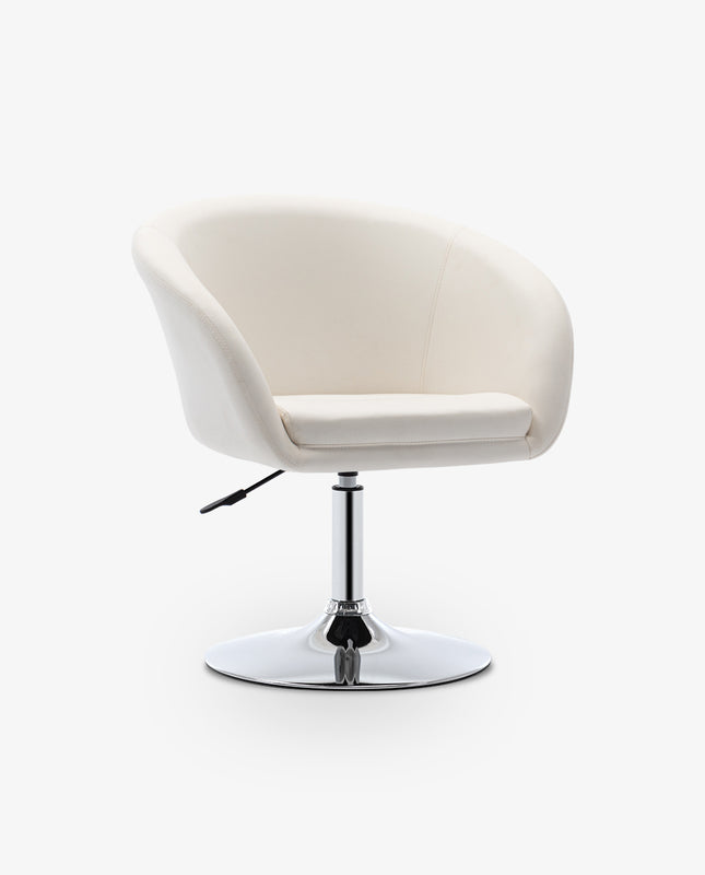 duhome Costa Mesa PU Leather Barrel Chair