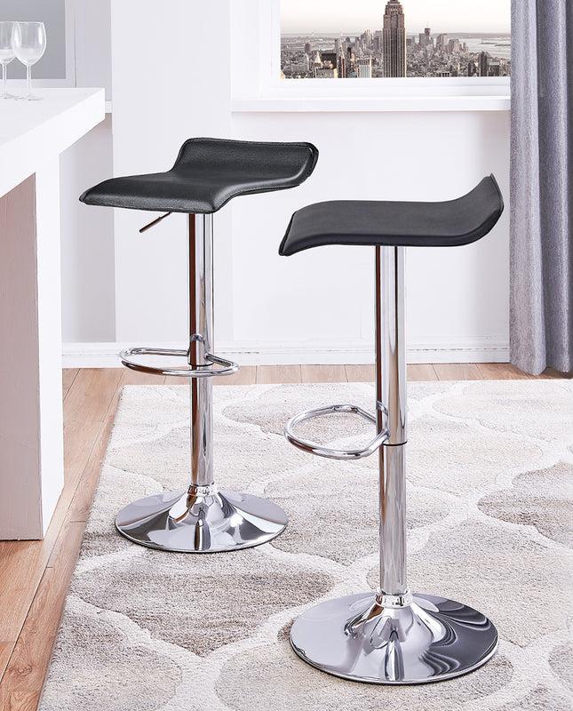 Duhome Des Moines PU Leather Bar Stools Set Of 2