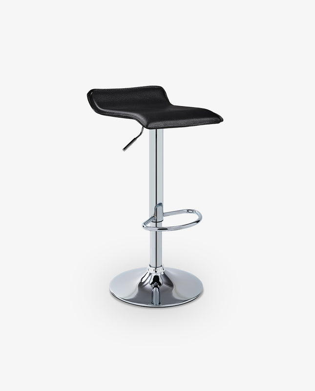 duhome Des Moines PU Leather Bar Stools Set of 2