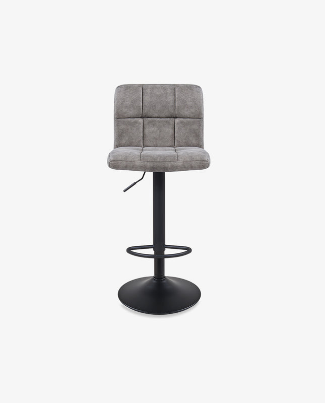 Duhome Flagstaff Leathaire Bar Stools Set Of 2