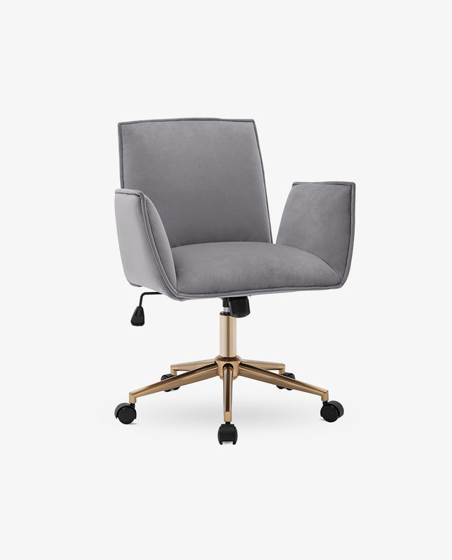 duhome Gulfport Swivel Velvet Task Chair