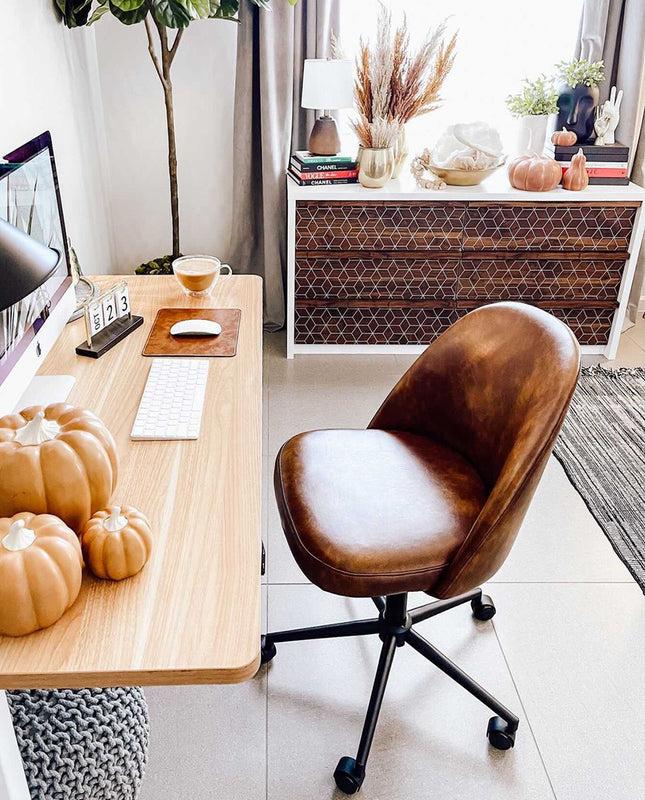 Duhome Harrisburg Faux Leather Desk Chair