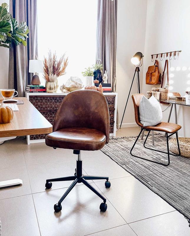 Duhome Harrisburg Faux Leather Desk Chair