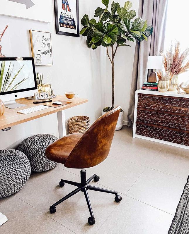 Duhome Harrisburg Faux Leather Desk Chair