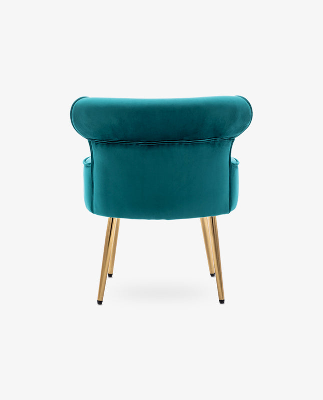 Duhome Jackson Graceful Button Slipper Chair