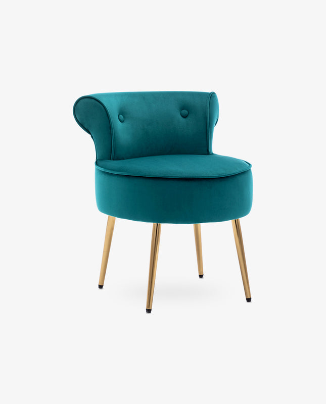 duhome Jackson Graceful Button Slipper Chair