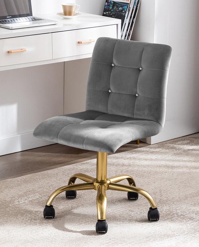 Duhome Jersey City Rhinestone Tufted Task Chair